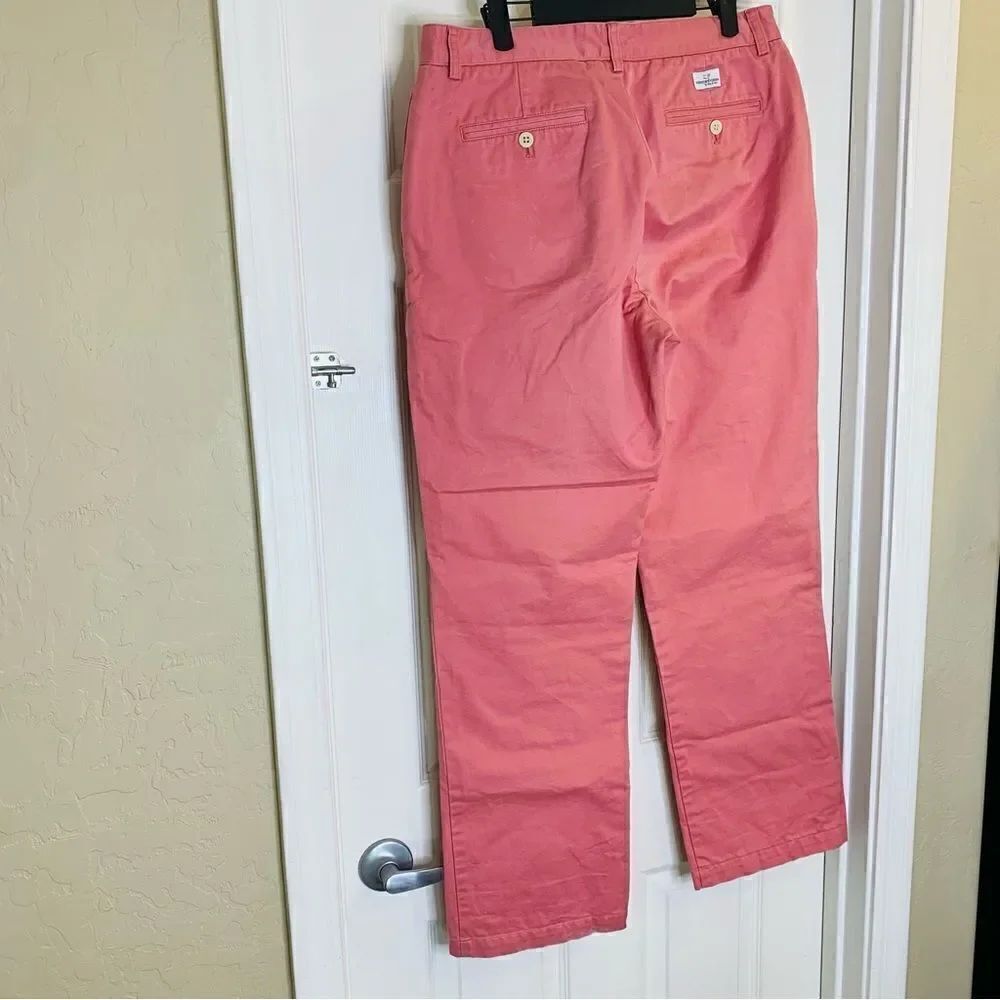 Vineyard Vines Chinos, 33x32 Pink Salmon, Breaker Pant - Picture 5 of 8